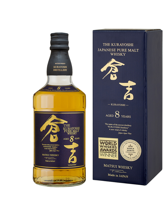 Kurayoshi 8 YO Single Malt 70cl - 43%