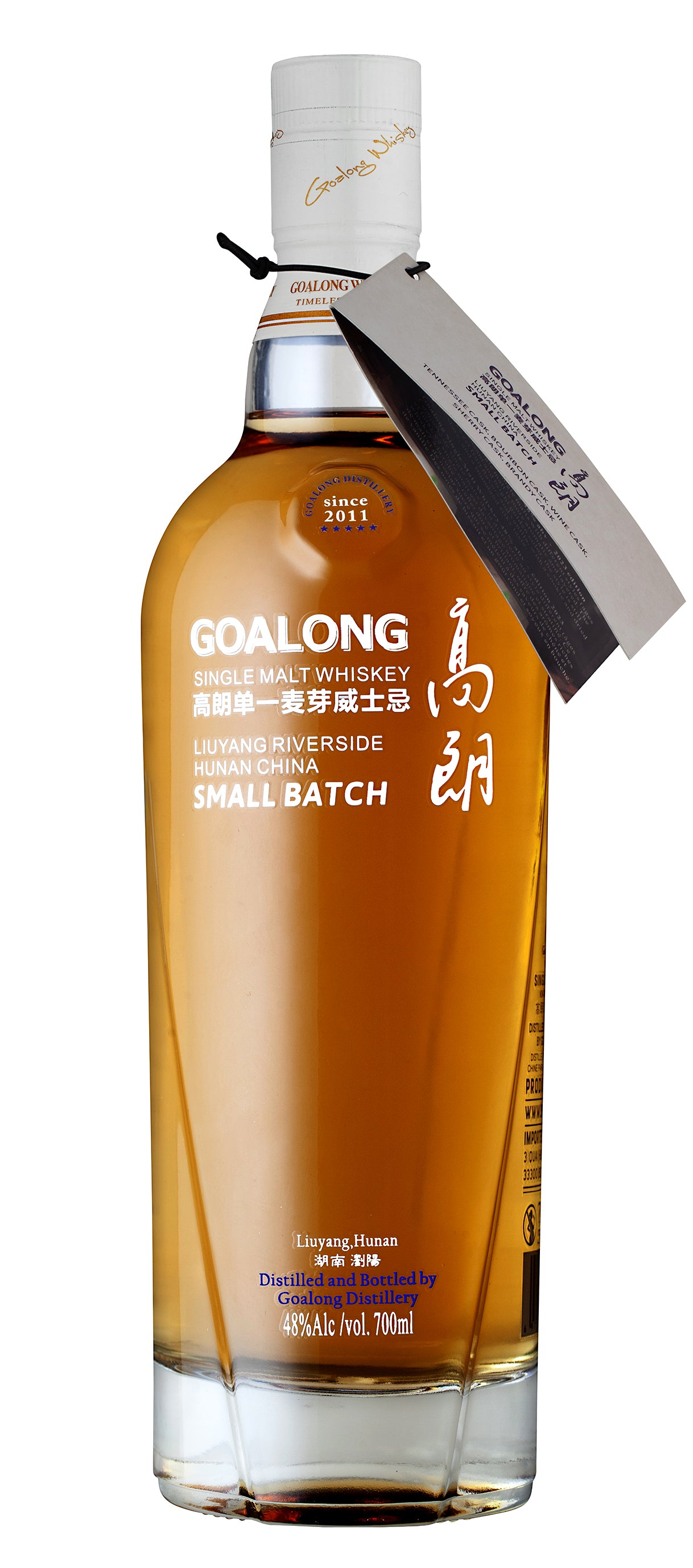 Goalong Single Malt Chinese Whiskey Small Batch 5 casks 70cl - 48%